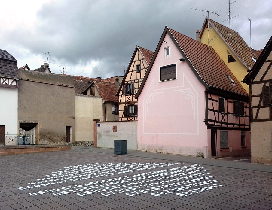 6203-6883. Square Elm, Sélestat, Grand Est, France. Biennale SELEST’ART